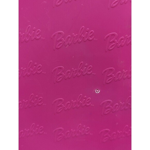 Vintage 1990s BARBIE pink plastic pajama party carrying case - Picture 9 of 12